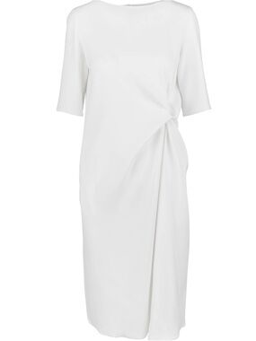 giorgio armani women's gray sleeveless pleated dress $650 Giorgio Armani Women's Gray Sleeveless Pleated Dress Size IT 42 US 6
